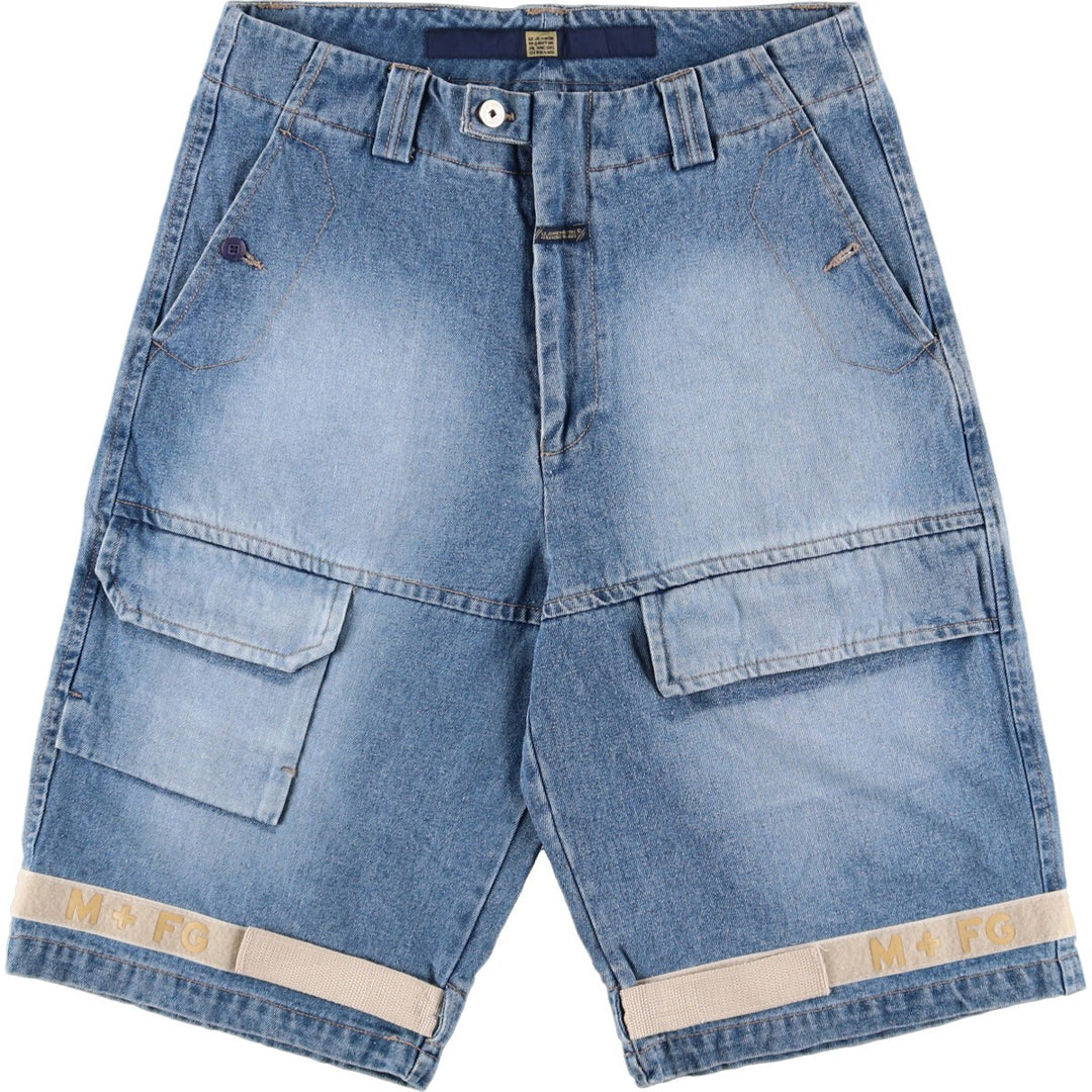 Marithe Francois Girbaud denim shorts, half pants, men's size w34 / eaa356317