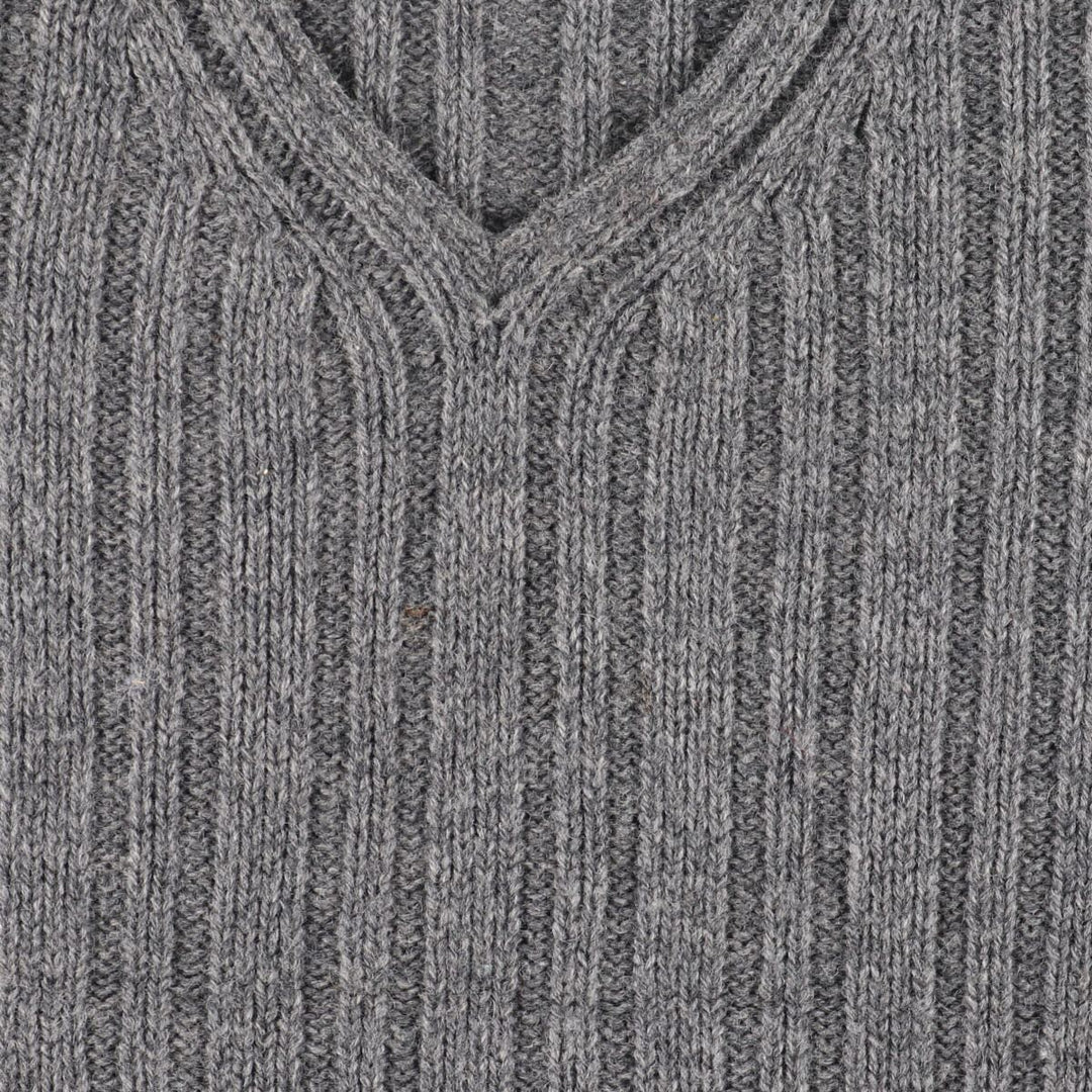 90'S J.Crew V-neck wool knit sweater, men's L, vintage / eaa356764