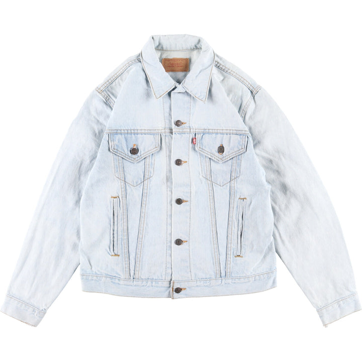 90'S Levi's denim jacket, denim jacket, made in USA, men's M, vintage / eaa357007