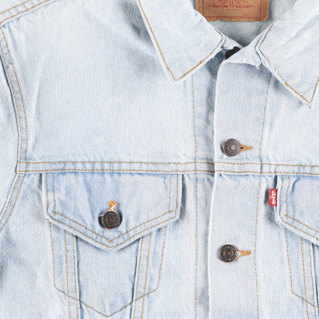 90'S Levi's denim jacket, denim jacket, made in USA, men's M, vintage / eaa357007