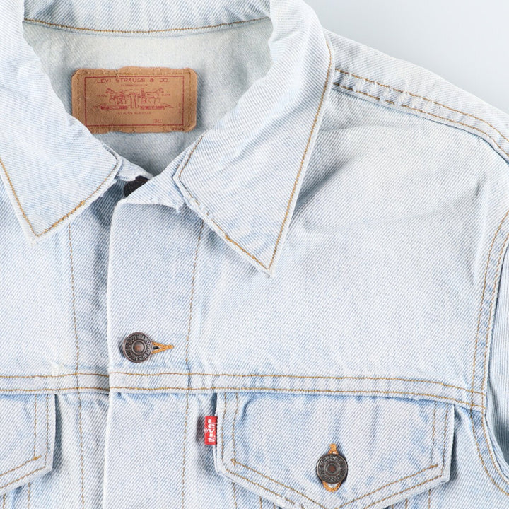 90'S Levi's denim jacket, denim jacket, made in USA, men's M, vintage / eaa357007