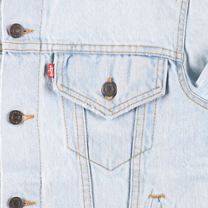 90'S Levi's denim jacket, denim jacket, made in USA, men's M, vintage / eaa357007
