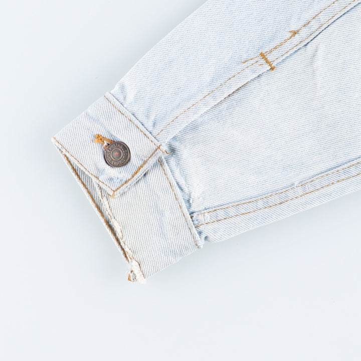 90'S Levi's denim jacket, denim jacket, made in USA, men's M, vintage / eaa357007