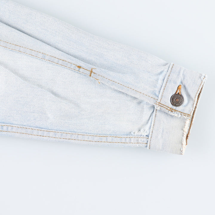 90'S Levi's denim jacket, denim jacket, made in USA, men's M, vintage / eaa357007