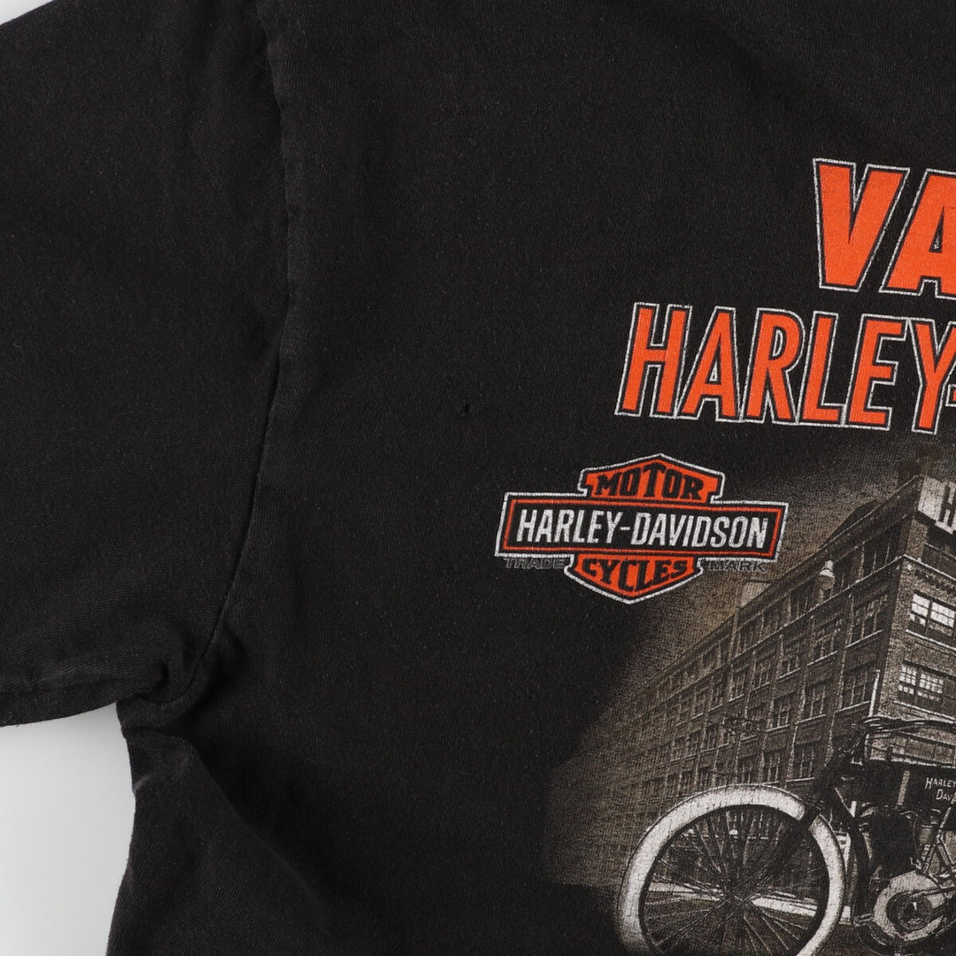 Harley-Davidson Double-sided Print Motorcycle Bike T-Shirt Men's L /eaa357307