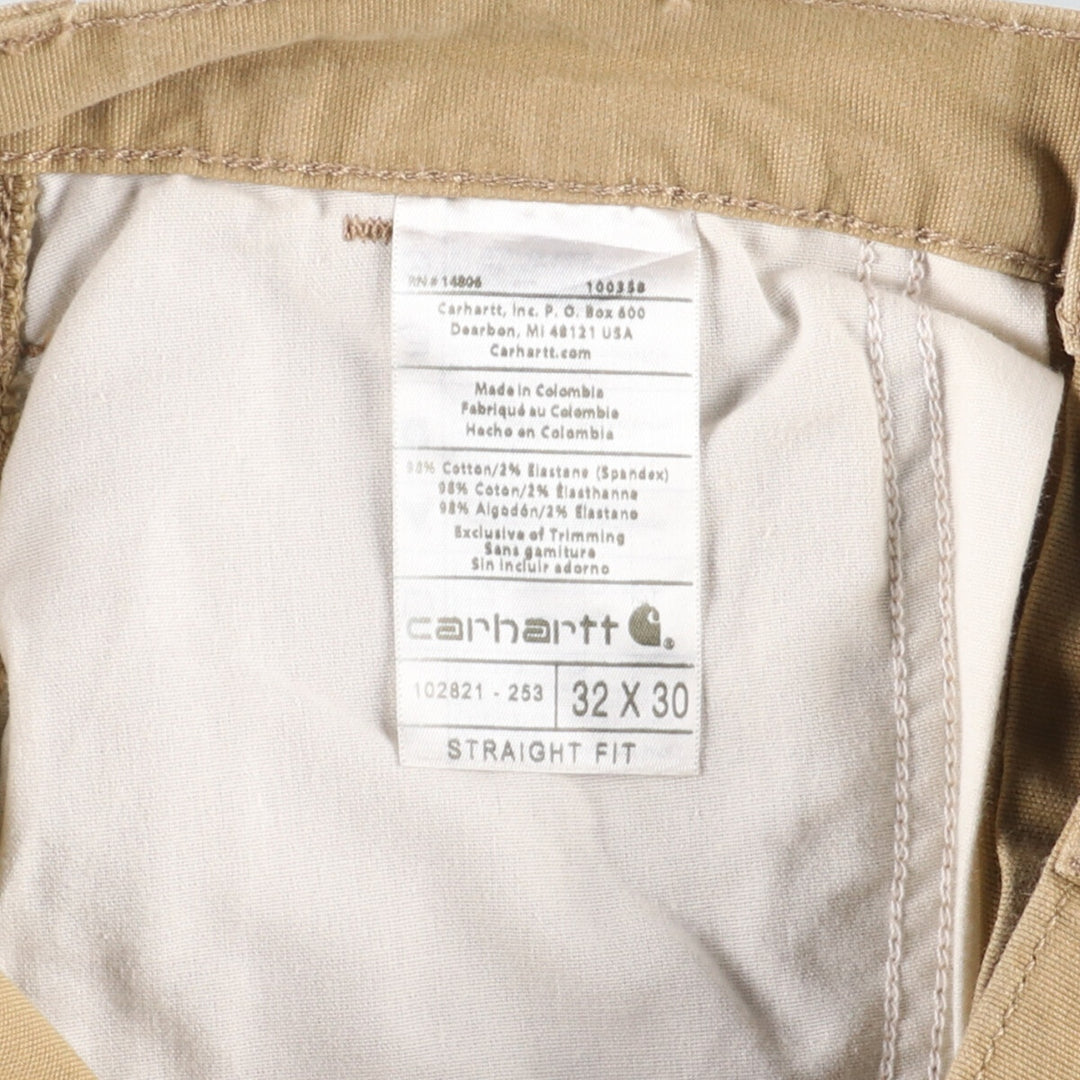 Carhartt Straiht Fit Duck Work Pants Men's W33 / eaa357678