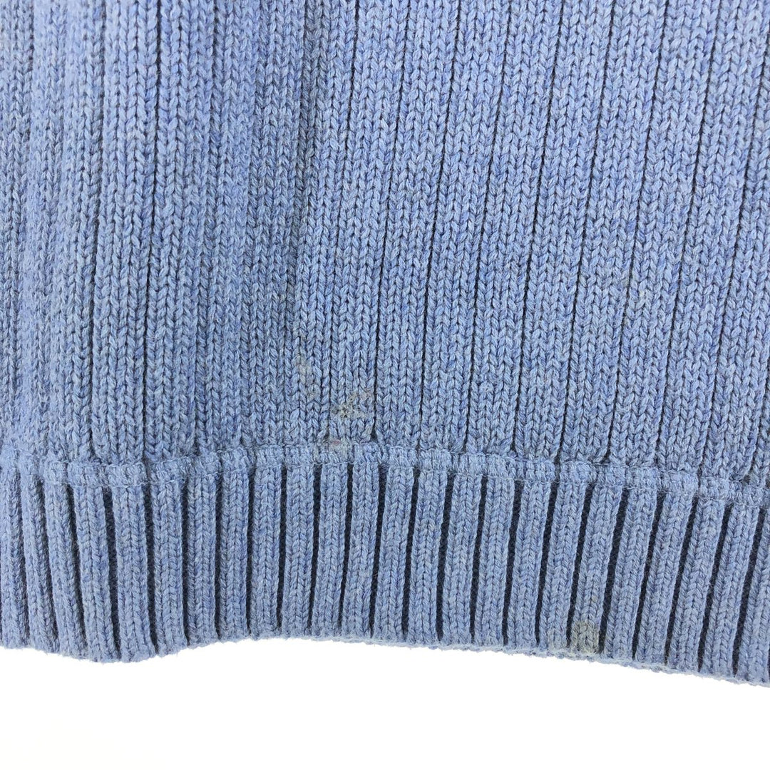 LLBean Lined Cotton Knit Half Zip Sweater Men's XL /eaa358289