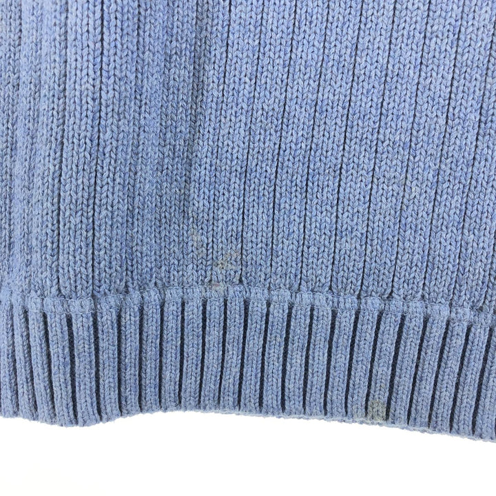 LLBean Lined Cotton Knit Half Zip Sweater Men's XL /eaa358289