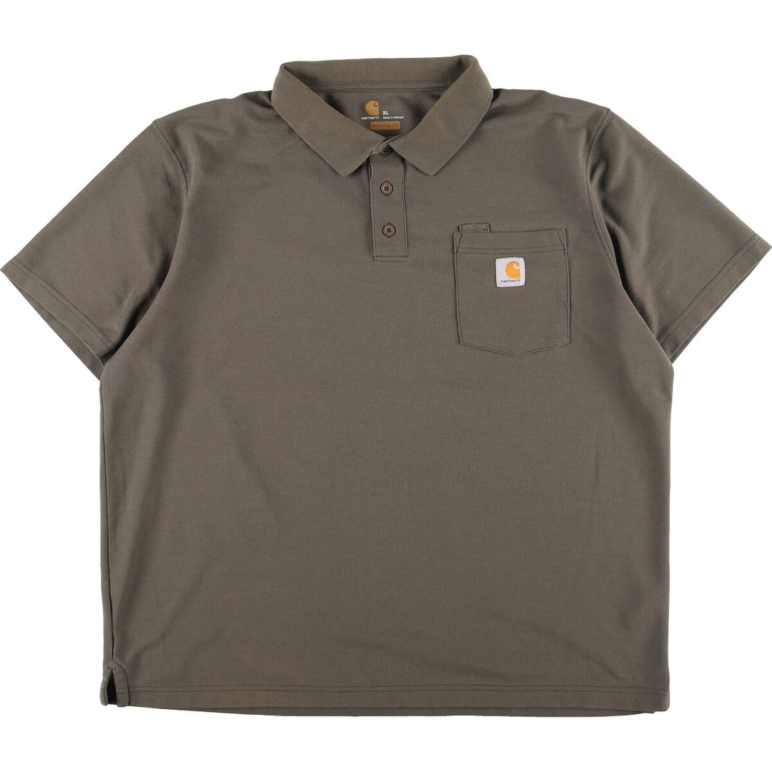 Carhartt ORIGINAL FIT short sleeve polo shirt, men's XL /eaa358411