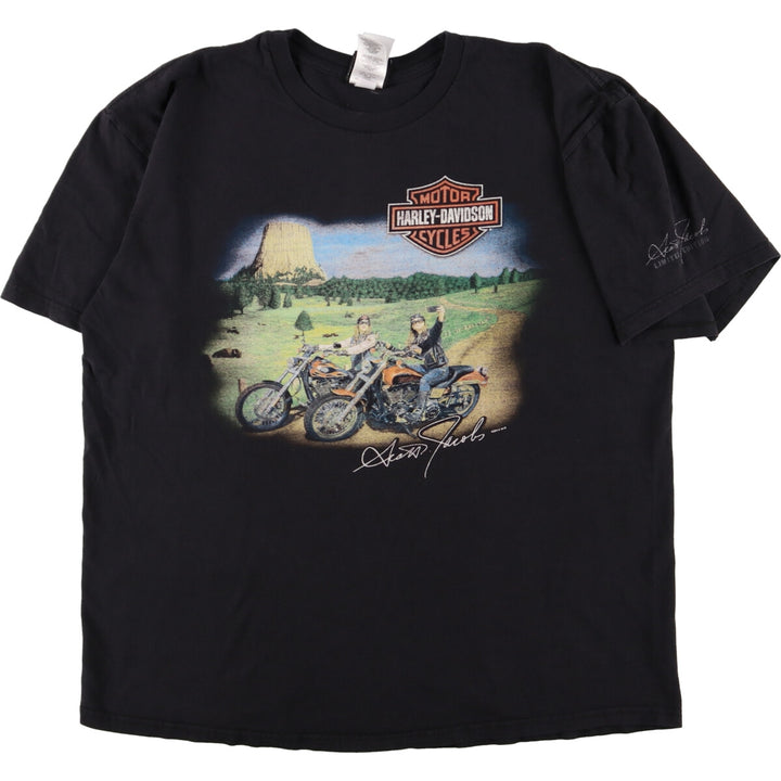 Harley-Davidson Double-sided Print Motorcycle Bike T-Shirt Men's XL /eaa358624