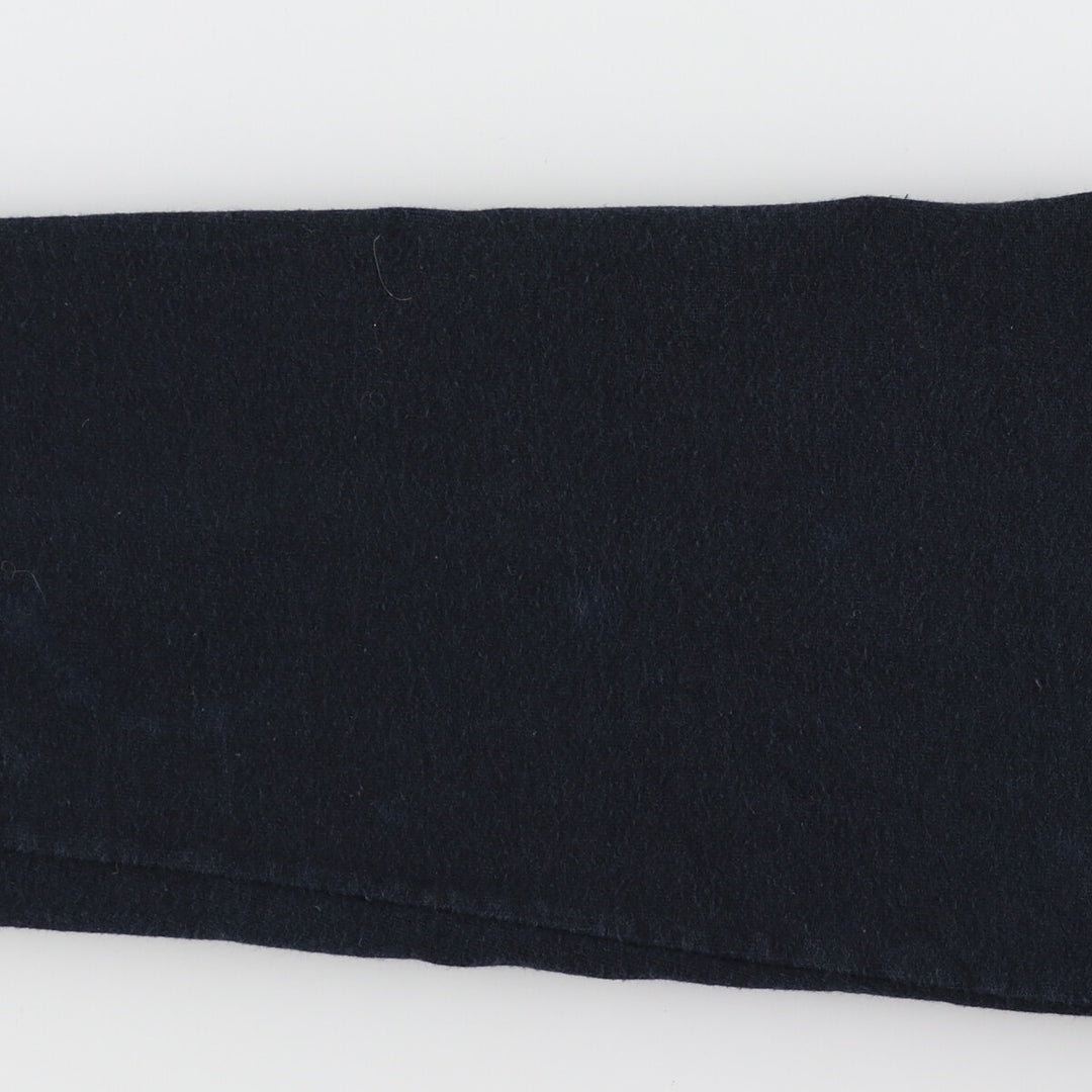 Anvil Bar Tag PIRATES OF THE CARIBBEAN Long Sleeve T-Shirt, Men's S cotton black type Vintage Second Hand