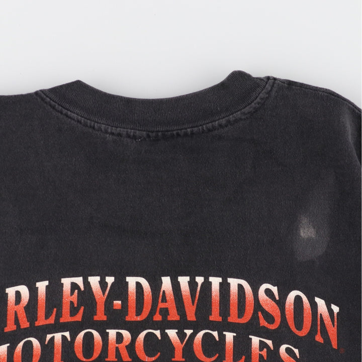 90'S Harley-Davidson Double-sided Print Motorcycle Bike T-Shirt Men's L Vintage /eaa358664