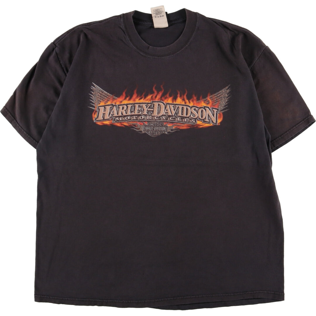 Harley-Davidson Double-sided Print Motorcycle T-shirt Made in USA Men's XL /eaa358665