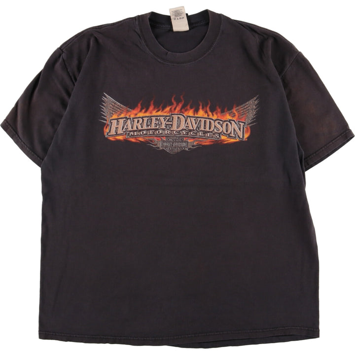 Harley-Davidson Double-sided Print Motorcycle T-shirt Made in USA Men's XL /eaa358665