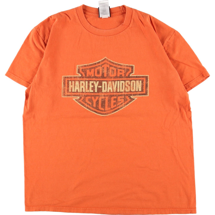 Harley-Davidson Double-sided Print Motorcycle Bike T-Shirt Men's L /eaa358683