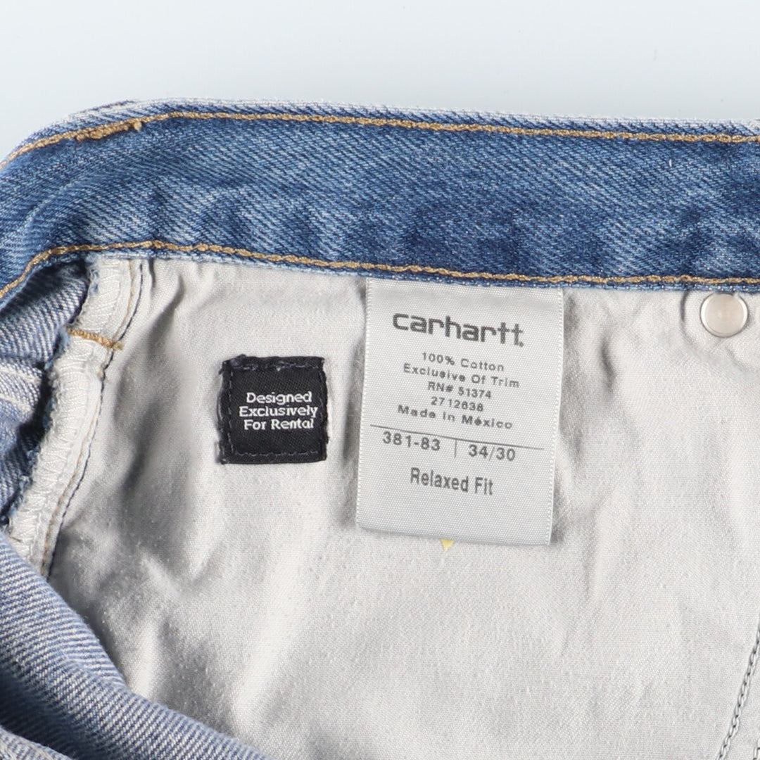 Carhartt RELAXED FIT Jeans Denim Pants Men's w34 /eaa358841