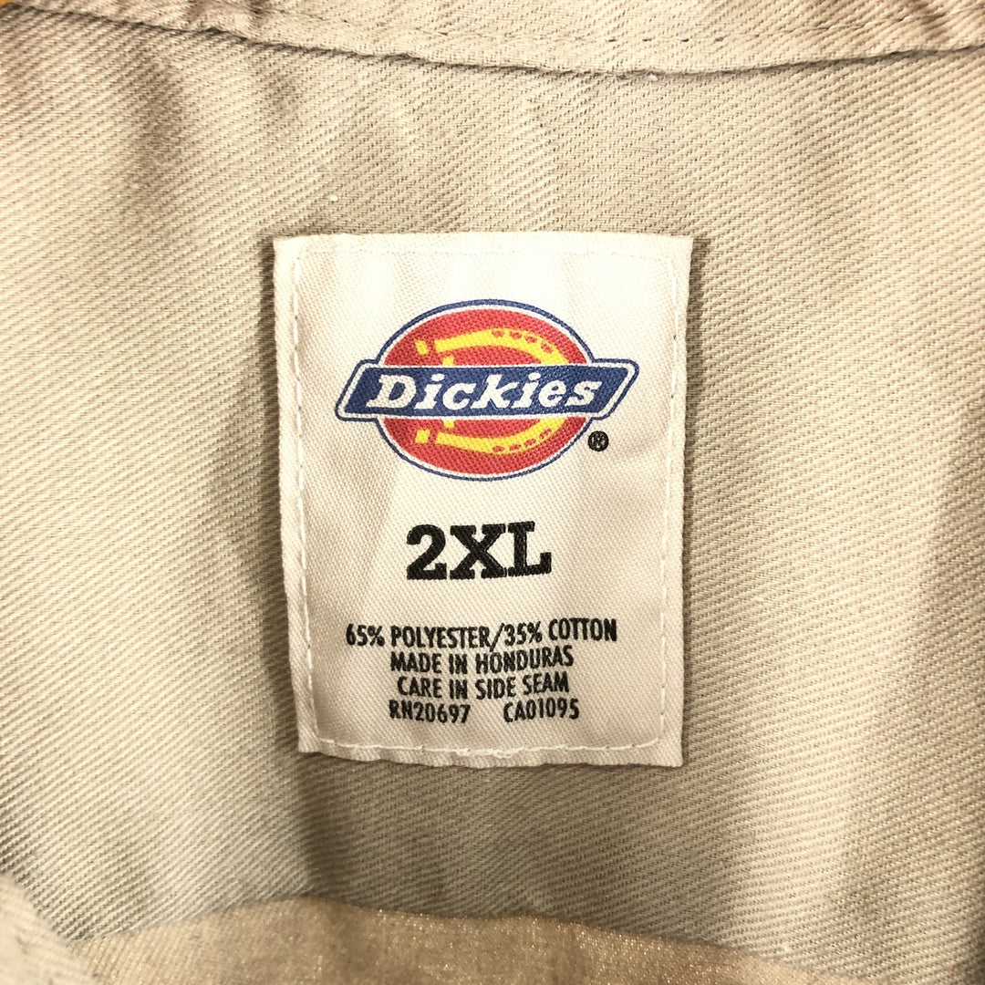 Dickies Short Sleeve Work Shirt Men's XXL /eaa358849