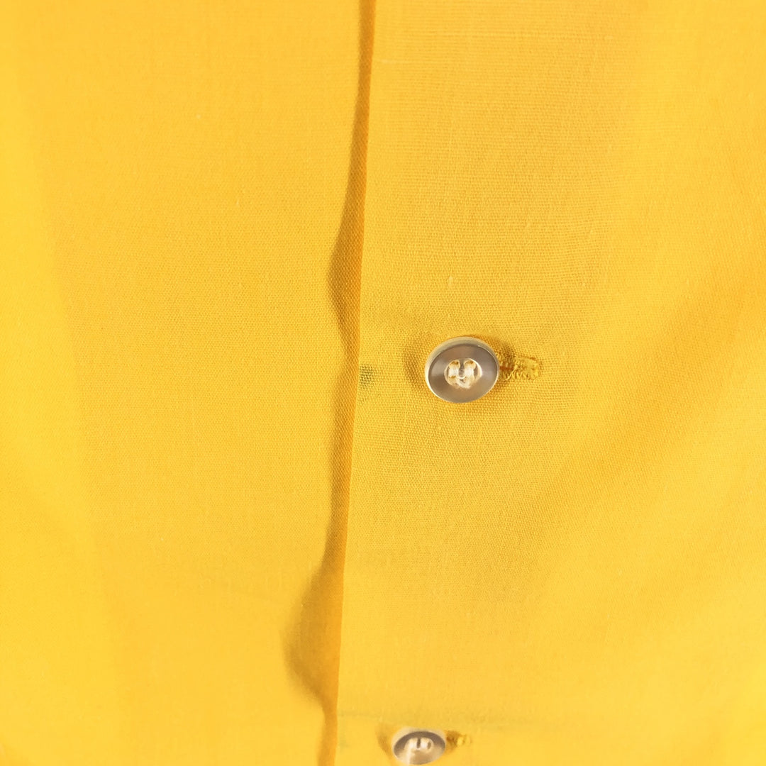 HILTON Bowling Shirt with Back Print, Made in USA, Men's M Vintage Second Hand