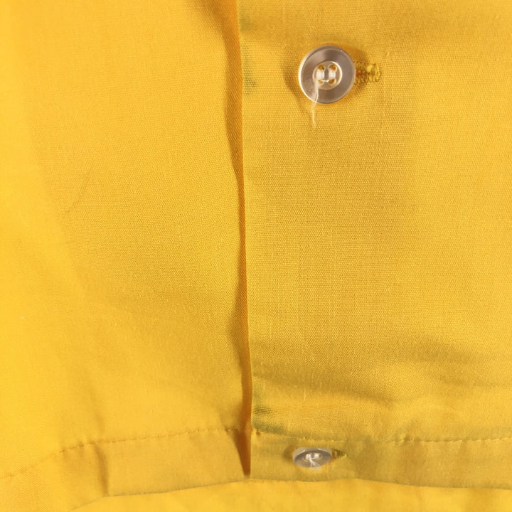 HILTON Bowling Shirt with Back Print, Made in USA, Men's M Vintage Second Hand