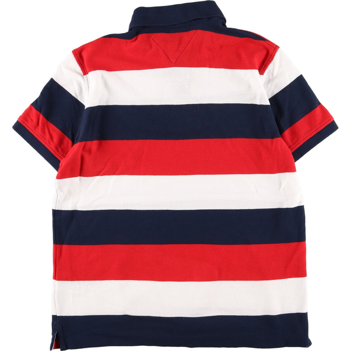 Tommy Hilfiger Short Sleeve Striped Polo Shirt Men's S /eaa359086