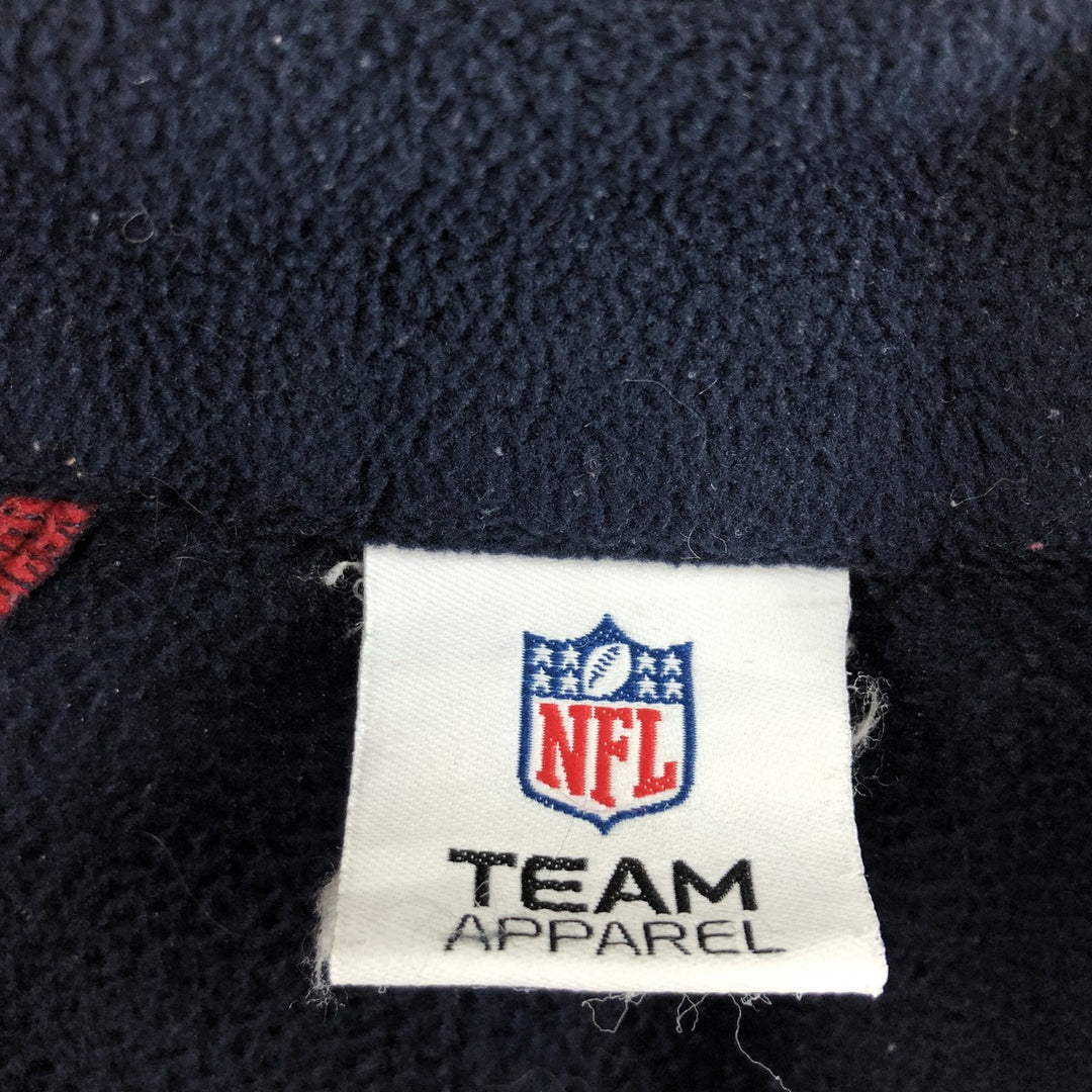 NFL TEAM APPAREL Half Zip Fleece Pullover Men's XL /eaa359111