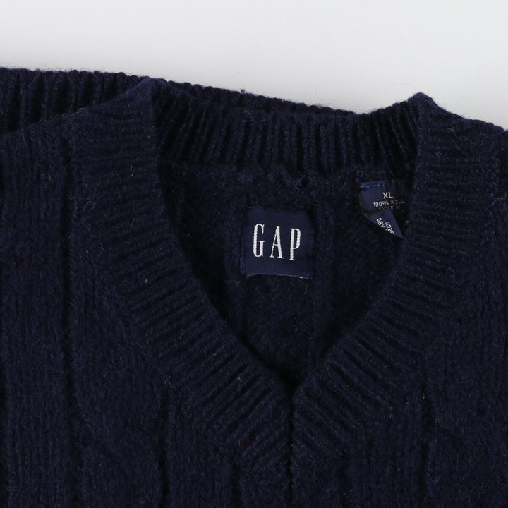 GAP Fisherman Aran Knit Sweater Men's XL /eaa359165