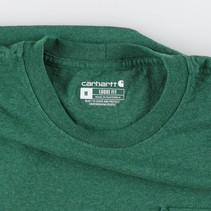 Carhartt Loose Fit Short Sleeve One Point Logo Pocket T-Shirt Men's L /eaa359301