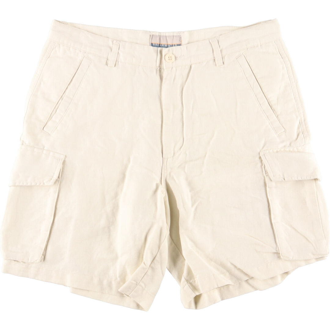 BREAKWATER Cotton Linen Shorts Short Pants Men's W35 / eaa360079