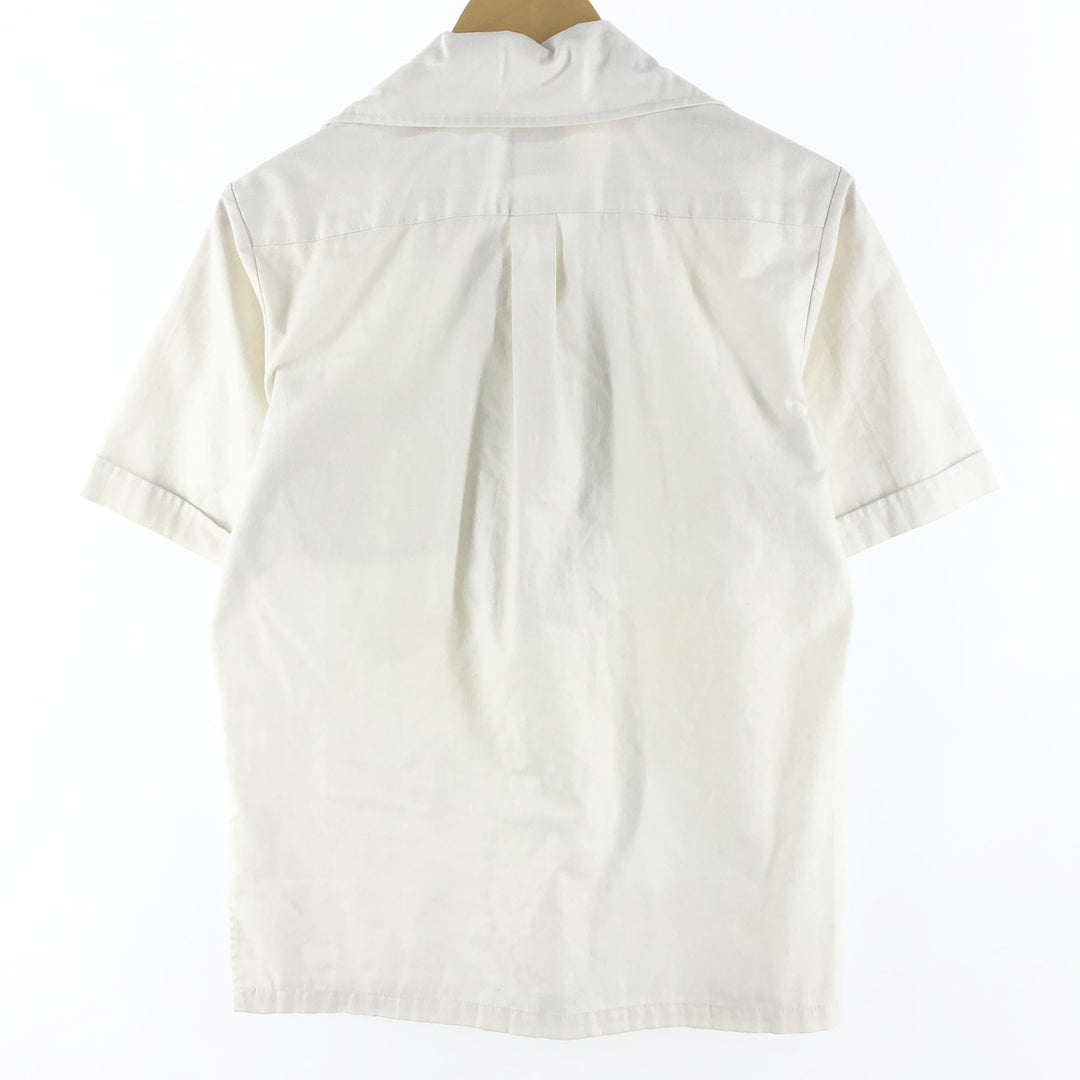 70'S IOLANI all-over print open collar Hawaiian aloha shirt women's S vintage /eaa360788