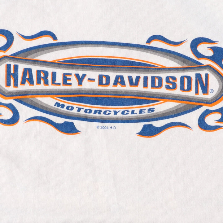 Harley-Davidson Hanes Motorcycle Bike T-shirt Made in USA Men's L /eaa360859