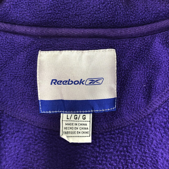 Reebok NFL MINNESOTA VIKINGS Minnesota Vikings Half Zip Fleece Pullover Men's L /eaa361758