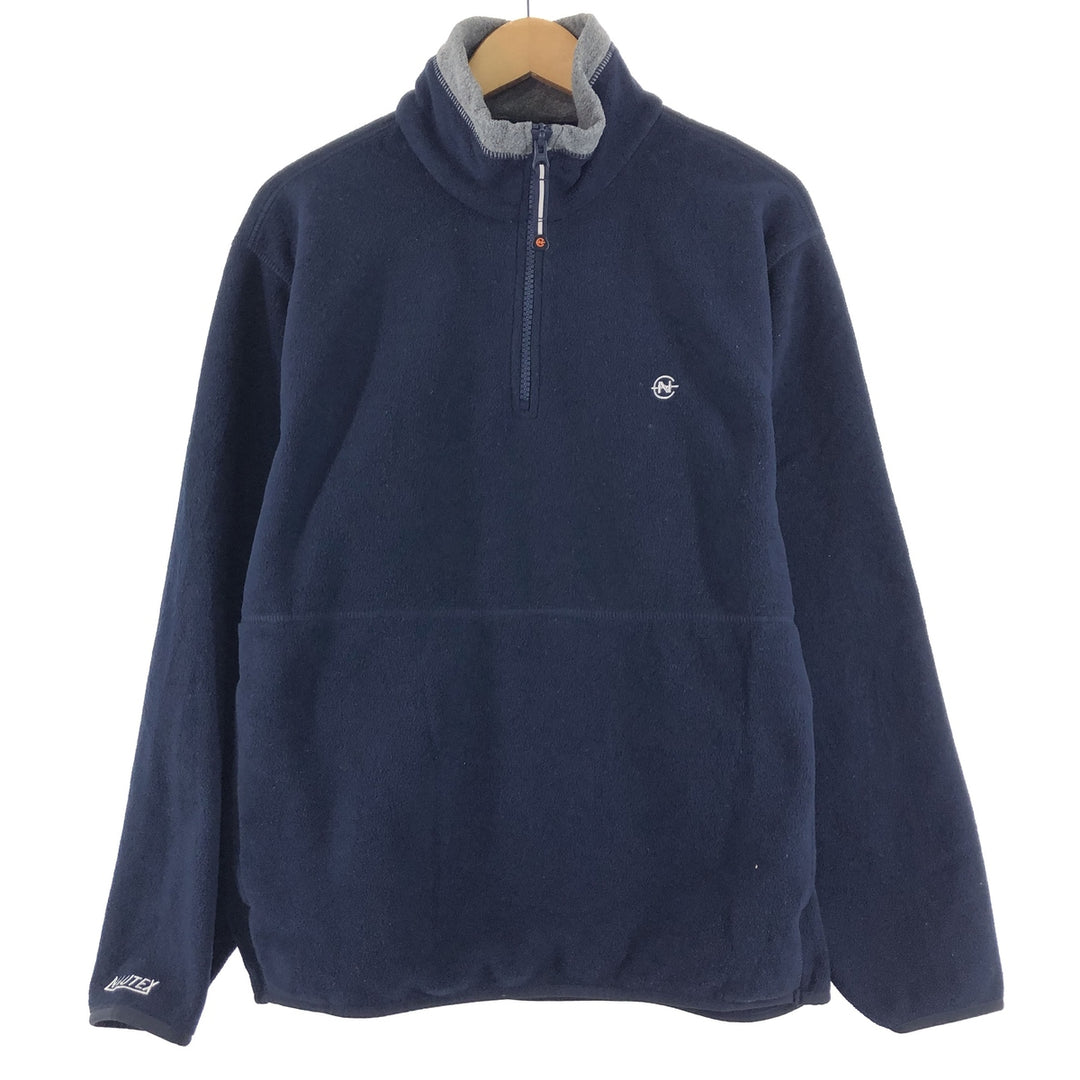 NAUTICA Half Zip Fleece Pullover Men's M /eaa361759