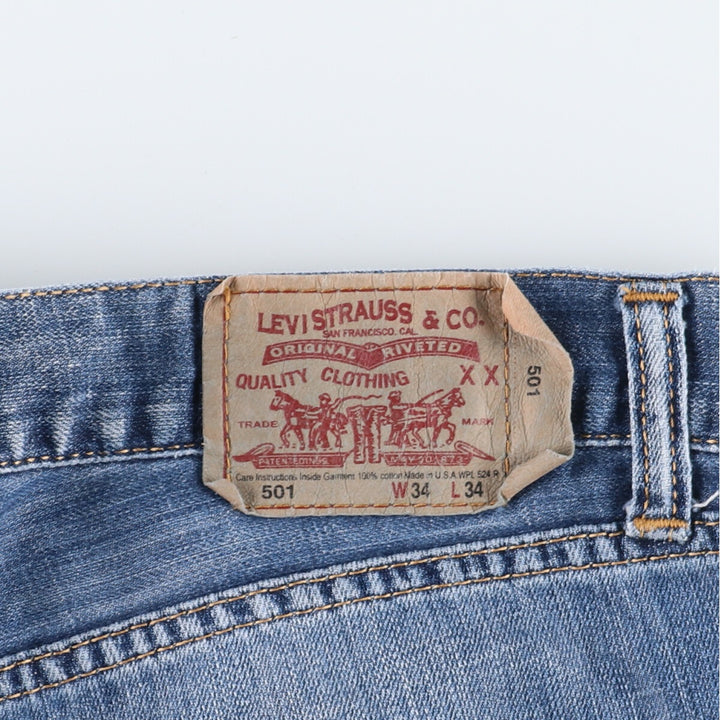 Levi's Levi's 501 Jeans Straight Denim Pants Made in USA Men's W34 / eaa362283