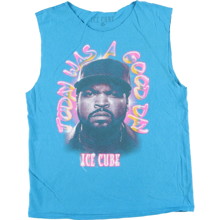 ICE CUBE Cut-off Rap T-shirt, Men's S /eaa362542