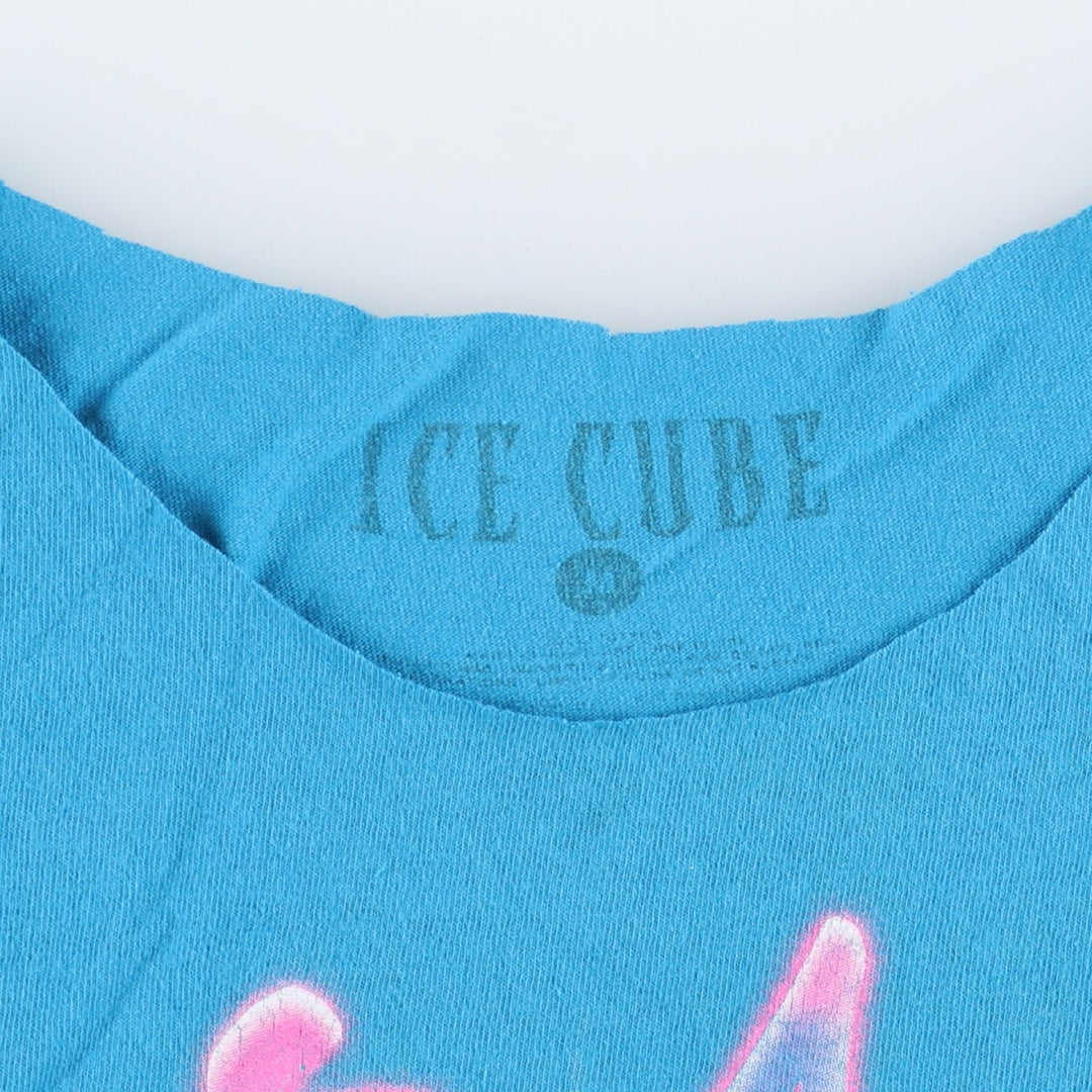 ICE CUBE Cut-off Rap T-shirt, Men's S /eaa362542