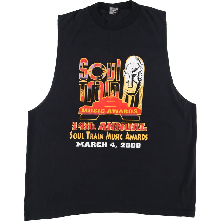 TNO SOUL TRAIN MUSIC AWARDS 2000 Soul Train Music Awards Cut-off Band T-shirt /eaa362547