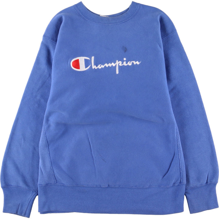 80'S Champion Reverse Weave Tricot Tag Logo Sweatshirt Made in USA Men's L Vintage /eaa362614