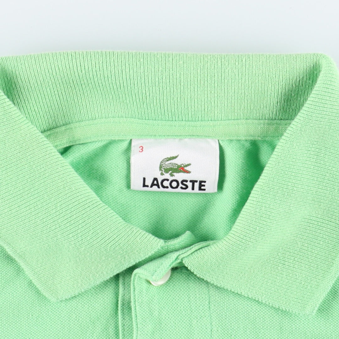 Lacoste LACOSTE Long Sleeve Polo Shirt Size 3 Women's L /eaa363604