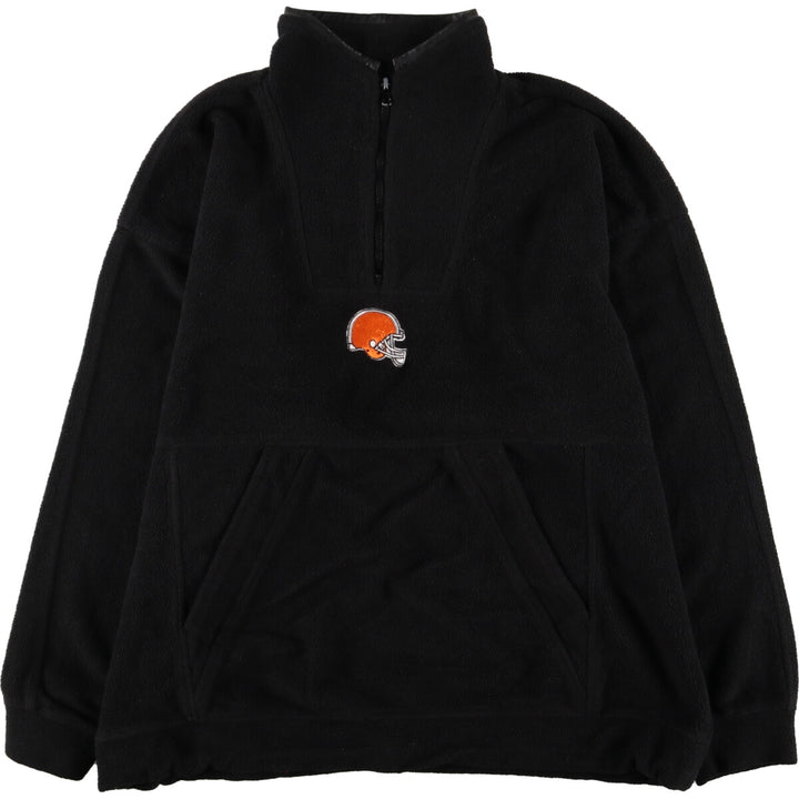 NFL CLEVELAND BROWNS Cleveland Browns fleece pullover men's L /eaa364170