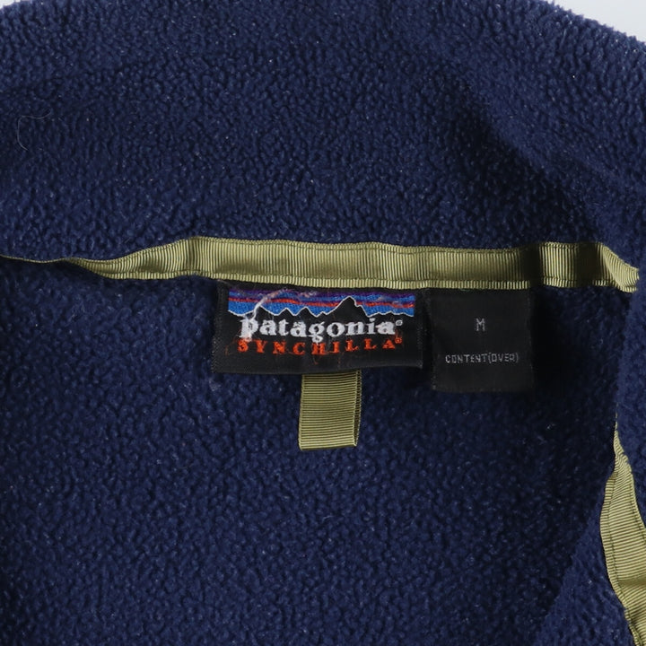 90'S Patagonia SYNCHILLA 25410 fleece jacket, men's M, vintage / eaa364194