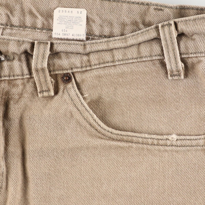 90'S Levi's 550 Relaxed Fit Orange Tab Tapered Jeans Denim Pants Men's W34 Vintage / eaa364596