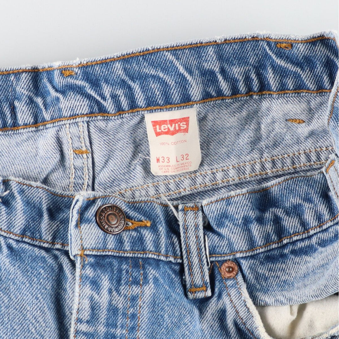 90'S Levi's 505 Tapered Jeans Denim Pants Men's W32 Vintage / eaa364925