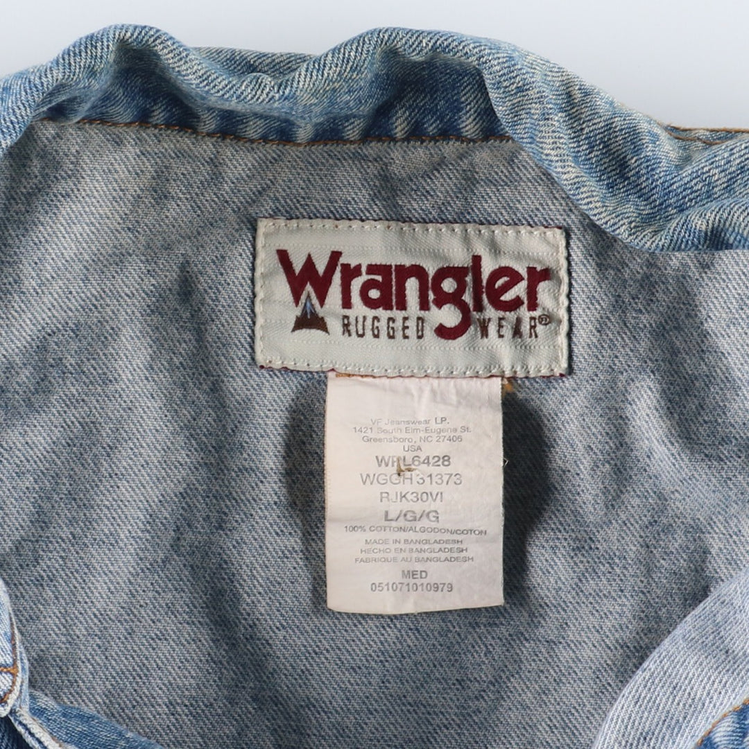 Wrangler Denim Jacket, G-Jean, Men's XL /eaa364929