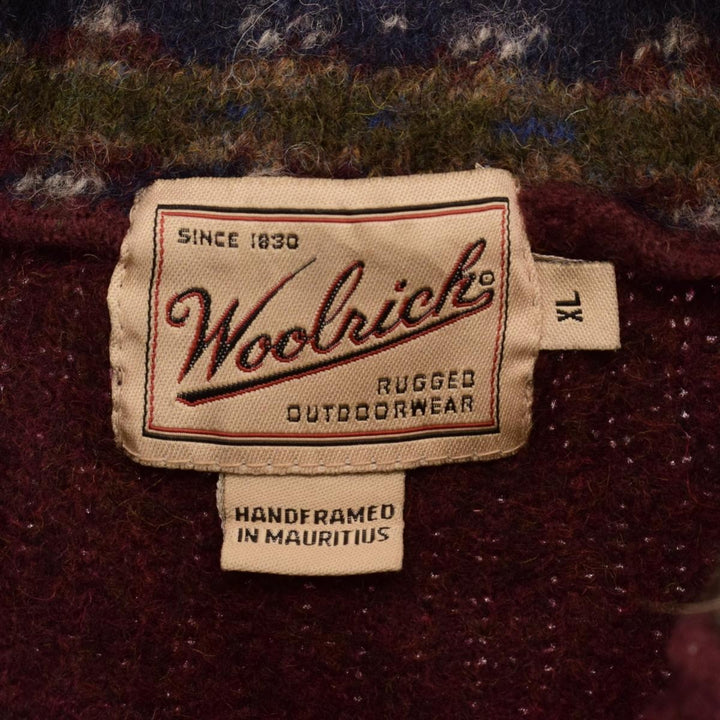 WOOLRICH Half Button Sweater Men's XL /eaa365015