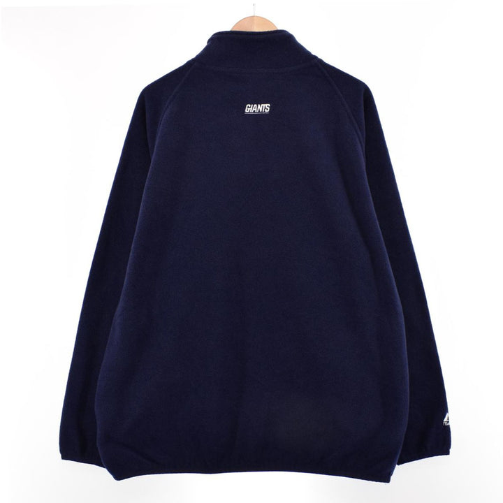 Majestic NFL NEWYORK GIANTS New York Giants Half Zip Fleece Pullover Men's M /eaa365384