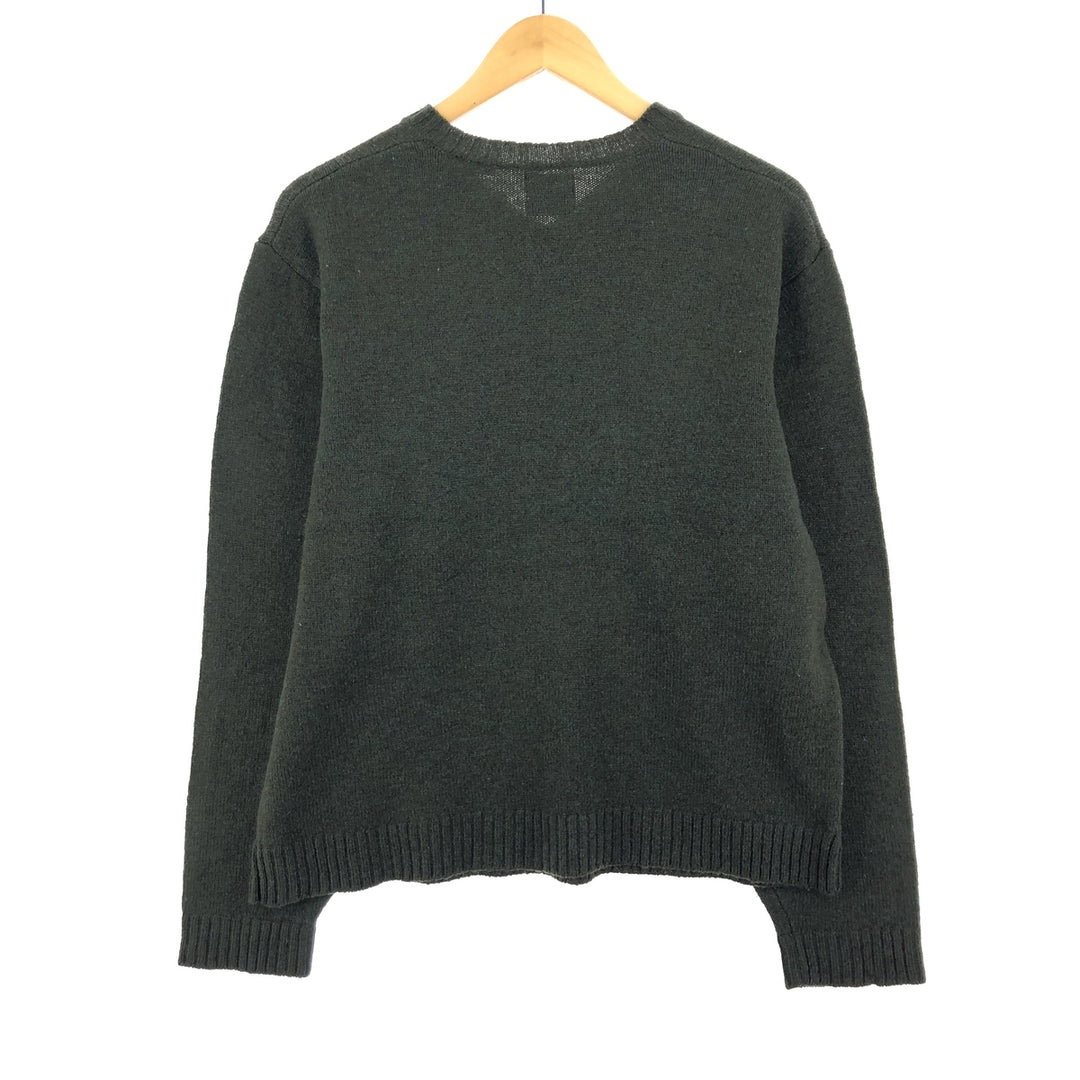 GAP V-neck wool knit sweater, men's L /eaa365640