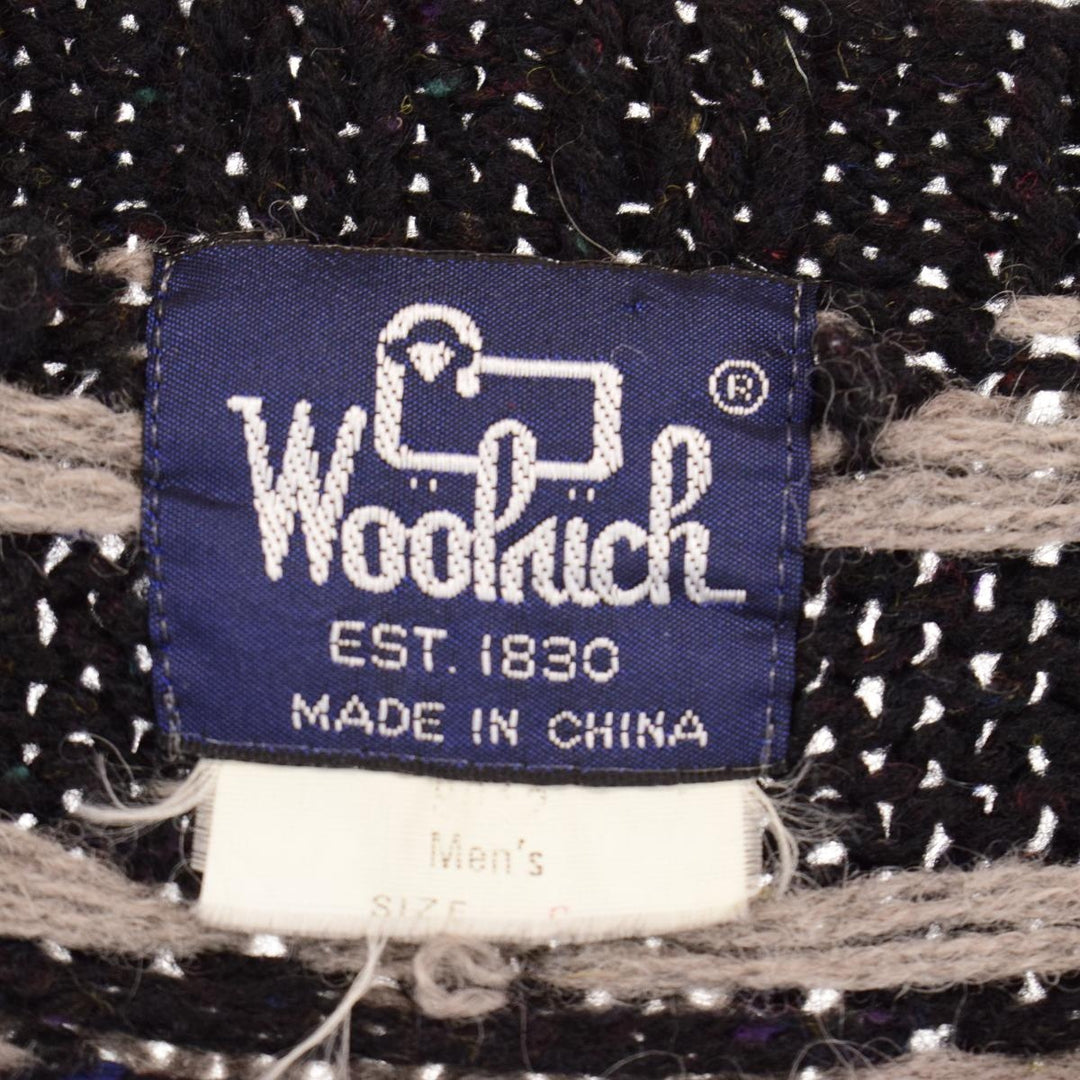 80'S WOOLRICH Native American Pattern Wool Knit Sweater Men's S Vintage /eaa365646