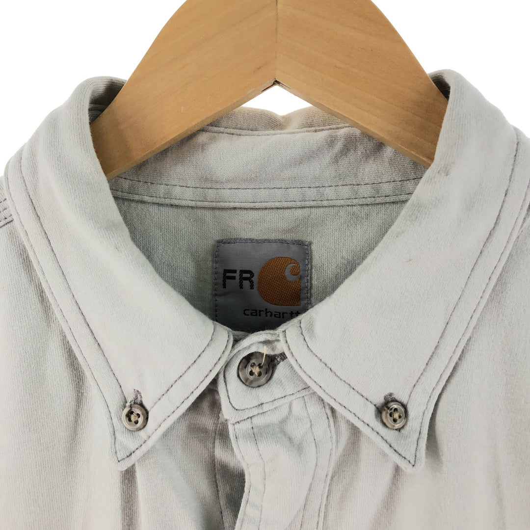 Carhartt FR Series Long Sleeve Button Down Work Shirt Men's XXL /eaa366186