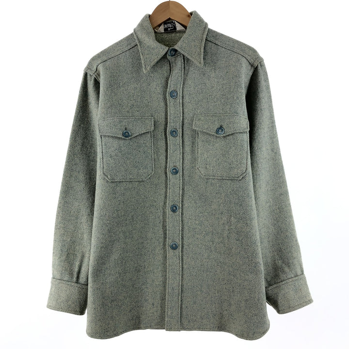 70'S WOOLRICH Wool Shirt Men's L Vintage /eaa366660