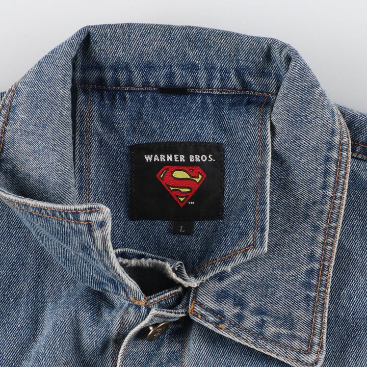 WARNER BROS. SUPERMAN Denim Jacket G-Jean Men's XL /eaa366949